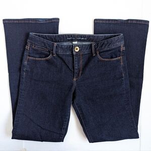 Banana Republic Low Rise Bootcut Dark Wash Jeans